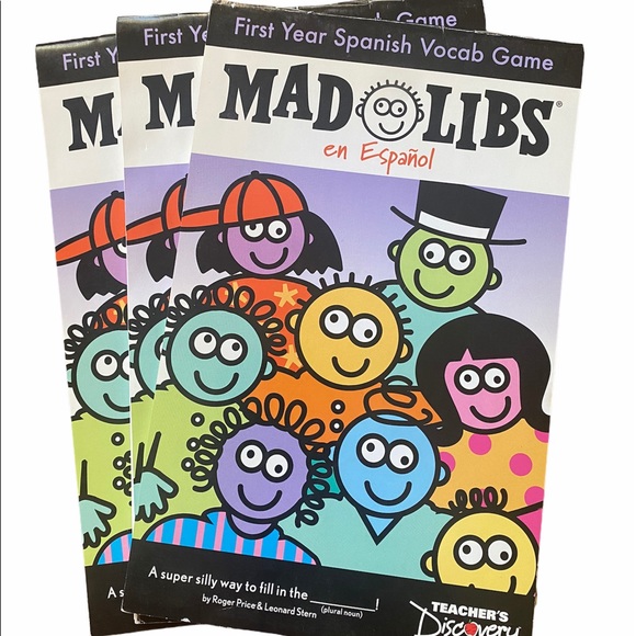 teacher’s discovery Other Mad Libs En Espaol3 21 Or 315 Poshmark